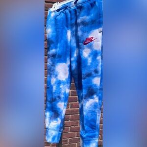 Boys Nike Sportswear Big Kids Woven Tie Dye Joggers Age 4-8 Size 5-7